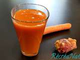 Smoothie Orange Bonne Mine aux Légumes Bio pour Halloween (Carottes, Pomme, Tomate, Poivron, Topinambour, Gingembre)