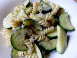 « One pot pasta » courgette/roquefort