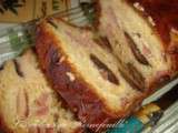 Cake aux figues et aux jambon cru Une