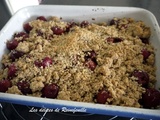 Crumble de cerises