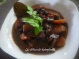 Daube bourguignonne végétarienne