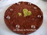 Gâteau choco-pistaches