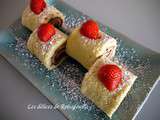 Gâteau roulé à la confiture de fruits rouges