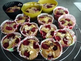 Muffins aux framboises