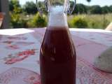 Sirop de queues de fraises