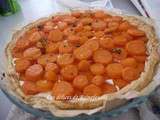 Tarte aux carottes, ricotta et miel