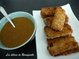 Tofu pané à la japonaise, sauce curry