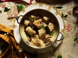 Blanquette de veau aux morilles