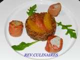 Duo de lentilles et Saint-Jacques aux agrumes