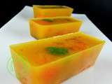 Terrine d'abricots au jus d'orange