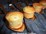 Financiers salés au roquefort et saumon