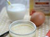 Crème aux oeufs et à la vanille, sans lactose et onctueuse {recette}