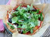 Pâte à pizza avec du chou-fleur {recette #sansgluten #cetogene #IGbas }