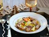 Pot-au-feu de foie gras ~, facile à faire {recette}