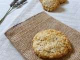 Biscuits à l'avoine, pavot et lavande