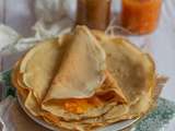 Crêpes à la farine de petit épeautre (vegan)