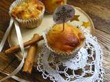 Muffins moelleux sans beurre aux pommes, gingembre et cannelle