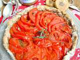 Tarte aux tomates, romarin et moutarde à la figue