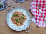 Curry de poulet au lait de coco et noix de cajou