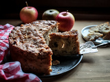 Gâteau aux pommes moelleux [aux noix et à huile d’olive]