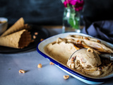 Glace aux noisettes