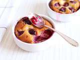 Petits clafoutis aux cerises