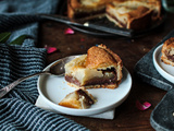 Tarte aux poires, chocolat et amande