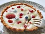 Tartelettes au chocolat blanc et aux fruits rouges