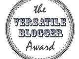 The Versatile Blogger Award