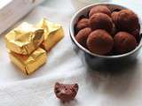 Truffes au chocolat et aux marrons