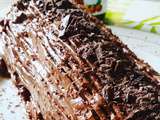 Buche tout chocolat pate a tartiner