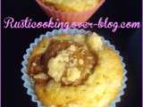 Cupcake au crumble d'abricot