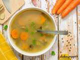 Bouillon detox poireaux gingembre pour se faire du bien