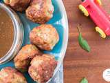 Boulettes de poulet au basilic thaï : faciles et rapides