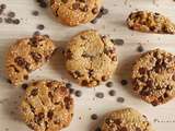 Cookies healthy chocolat sésame : sans beurre sans oeuf