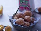 Beignets fourrés à la clémentine curd