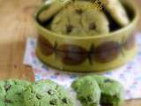 Cookies au Matcha et au chocolat