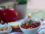 Tartinade de tomates confites