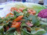 Salade de Crevettes aux Abricots