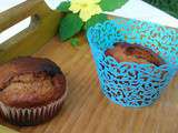 Muffins banane aux pépites de chocolat – ig moyen