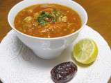 Soupe de lentilles rouges