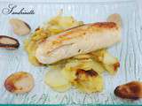 Ballotines de poulet farcies au boudin blanc