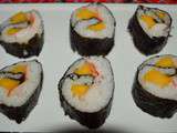 Maki mangue crevette