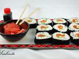 Makis avocat saumon