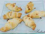 Mini croissants citron-amandes