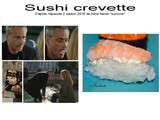 Sushi crevette dans Alice Never