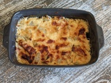 Gratin de cotes de blettes à la béchamel ig bas