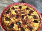 Quiche figues reblochon ig bas