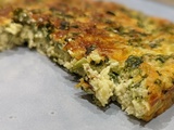 Quiche sans pâte épinards mozza ig bas et même cétogène