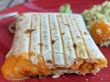 Wrap cheddar et dhal de lentilles corail ig bas